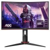 Monitor AOC 60,5 cm (23,8) C24G2U 1920x1080 Curved Gaming 165Hz VA 4ms VGA 2xHDMI DisplayPort 4xUSB3.0 Pivot Zvočniki  FreeSync