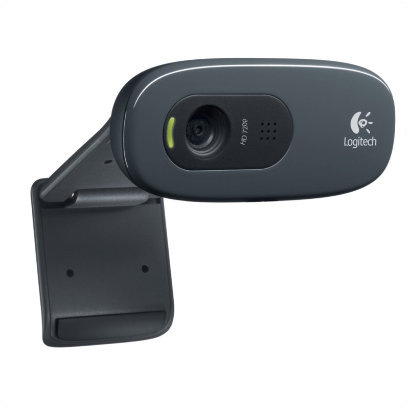Spletna kamera Logitech C270 3MP HD 720p 30FPS 55° USB-A črno-siva mikrofon z redukcijo šuma (960-001063) LOGITECH Spletna kamera Logitech C270 3MP HD 720p 30FPS 55° USB-A črno-siva mikrofon z redukcijo šuma (960-001063)