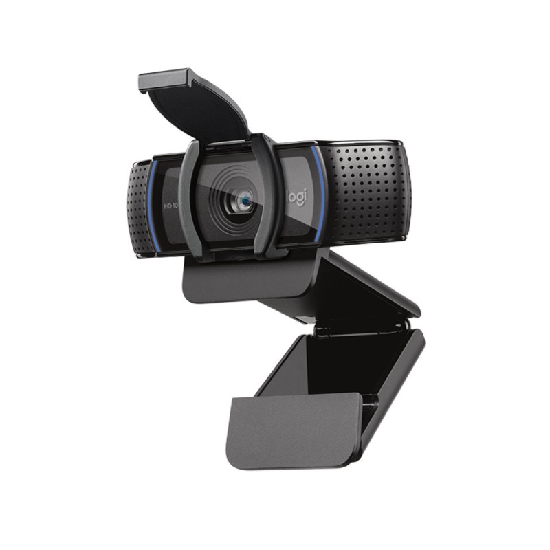 Spletna kamera Logitech C920s 3MP FHD 30FPS 78° USB črna Autofokus pokrov za lečo (960-001252) LOGITECH Spletna kamera Logitech C920s 3MP FHD 30FPS 78° USB črna Autofokus pokrov za lečo (960-001252)