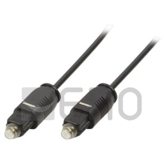 Kabel Audio Optični 2,0 m SPDIF LogiLink Toslink Kabel Audio Optični 2,0 m SPDIF LogiLink Toslink