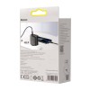 Hišni polnilec 100-240V => 2x USB-A (ž) 1x USB-C 30W za mobilni telefon ali tablični računalnik Baseus PD3 + QC3 - črn (CCXJ-E01)