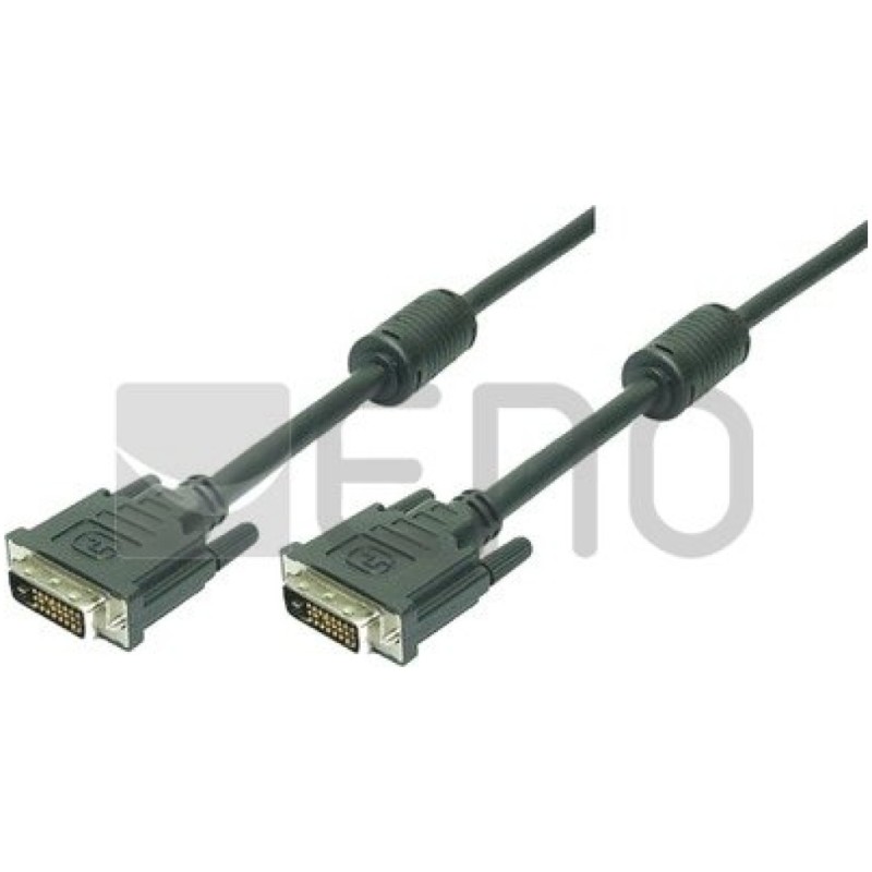 Kabel DVI-D (m) => DVI-D (m) 2,0m LogiLink feritno jedro, 24+1 (CD0001) LOGILINK Kabel DVI-D (m) => DVI-D (m) 2,0m LogiLink feritno jedro, 24+1 (CD0001)
