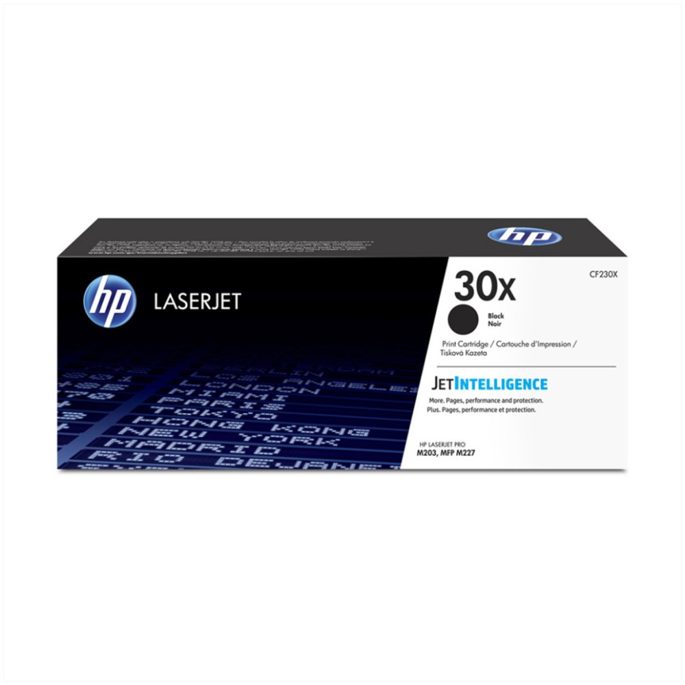TONER HP 30X Black LaserJet Toner za 3.500 strani CF230X HP TONER HP 30X Black LaserJet Toner za 3.500 strani CF230X