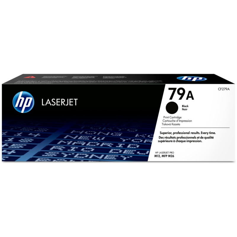 TONER HP 79A ČRN ZA LJ Pro M12/M26 ZA 1.000 STRANI (CF279A) HP TONER HP 79A ČRN ZA LJ Pro M12/M26 ZA 1.000 STRANI (CF279A)
