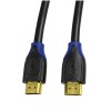 KABEL HDMI/HDMI M/M  2,0m LogiLink pozlačeni kontakti V2,0 4K@60Hz z ethernet povezavo (CH0062)