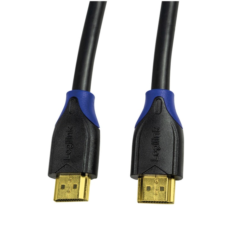 KABEL HDMI/HDMI M/M 2,0m LogiLink pozlačeni kontakti V2,0 4K@60Hz z ethernet povezavo (CH0062) LOGILINK KABEL HDMI/HDMI M/M 2,0m LogiLink pozlačeni kontakti V2,0 4K@60Hz z ethernet povezavo (CH0062)