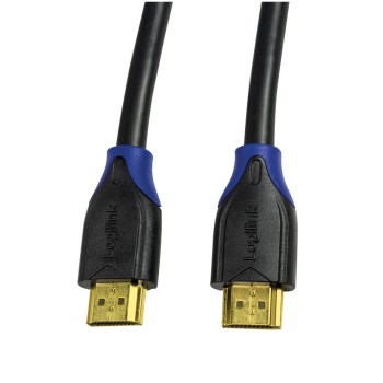 KABEL HDMI/HDMI M/M  3,0m LogiLink pozlačeni kontakti V2,0 4K/60Hz  (CH0063)