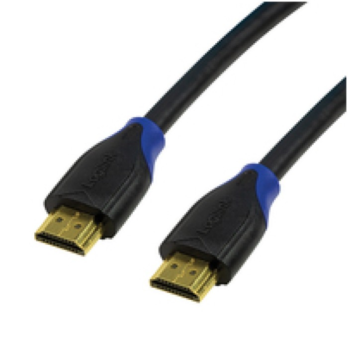 KABEL HDMI/HDMI M/M 5,0m LogiLink pozlačeni kontakti V2,0 4K@60Hz (CH0064) KABEL HDMI/HDMI M/M 5,0m LogiLink pozlačeni kontakti V2,0 4K@60Hz (CH0064)