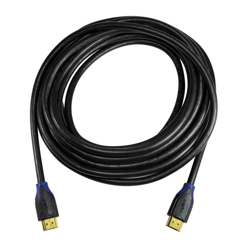KABEL HDMI/HDMI M/M 10,0m LogiLink pozlačeni kontakti V2,0 4K (CH0066) LOGILINK KABEL HDMI/HDMI M/M 10,0m LogiLink pozlačeni kontakti V2,0 4K (CH0066)