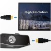 KABEL HDMI/HDMI M/M 1,0m LogiLink pozlačeni kontakti V2,1 8K@60Hz 4K@120Hz (CH0077) LOGILINK KABEL HDMI/HDMI M/M 1,0m LogiLink pozlačeni kontakti V2,1 8K@60Hz 4K@120Hz (CH0077)