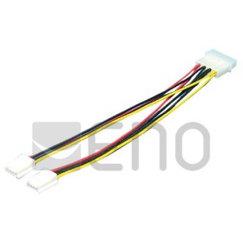 Kabel adapter napajalni MOLEX => SATA 15cm LogiLink Power Cable Kabel adapter napajalni MOLEX => SATA 15cm LogiLink Power Cable
