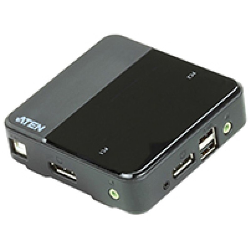 KVM preklopnik 2:1 Aten DisplayPort s podporo 4K-UHD LOGILINK KVM preklopnik 2:1 Aten DisplayPort s podporo 4K-UHD