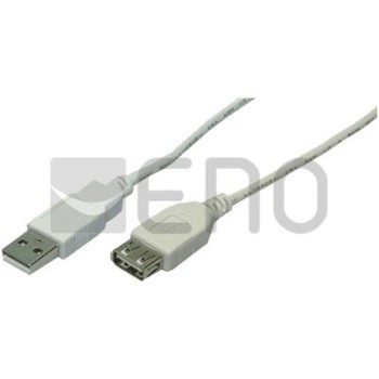 Kabel USB A => A 5m - podaljšek dvojno oklopljen LogiLink (CU0012) Kabel USB A => A 5m - podaljšek dvojno oklopljen LogiLink (CU0012)