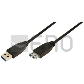 Kabel USB 3.0 A => A 1,00m - podaljšek LogiLink (CU0041) Kabel USB 3.0 A => A 1,00m - podaljšek LogiLink (CU0041)
