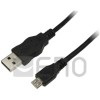 Kabel USB A => B micro 1,0m (za mobitele) LogiLink (CU0058) LOGILINK Kabel USB A => B micro 1,0m (za mobitele) LogiLink (CU0058)
