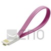 Kabel USB A => B micro (za mobitele/tablice) LogiLink magnetni kontakti, pink (CU0087) EOLS-P