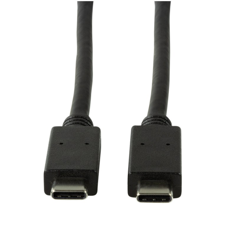 Kabel USB-C => USB-C 3.2 Gen2 5A (100W/20V) 0,50m črn LogiLink (CU0128) LOGILINK Kabel USB-C => USB-C 3.2 Gen2 5A (100W/20V) 0,50m črn LogiLink (CU0128)