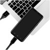 Kabel USB-C => USB-A 2.0 tekstil ovoj 1,00m 5V/3A 480MBs LogiLink črn (CU0140)