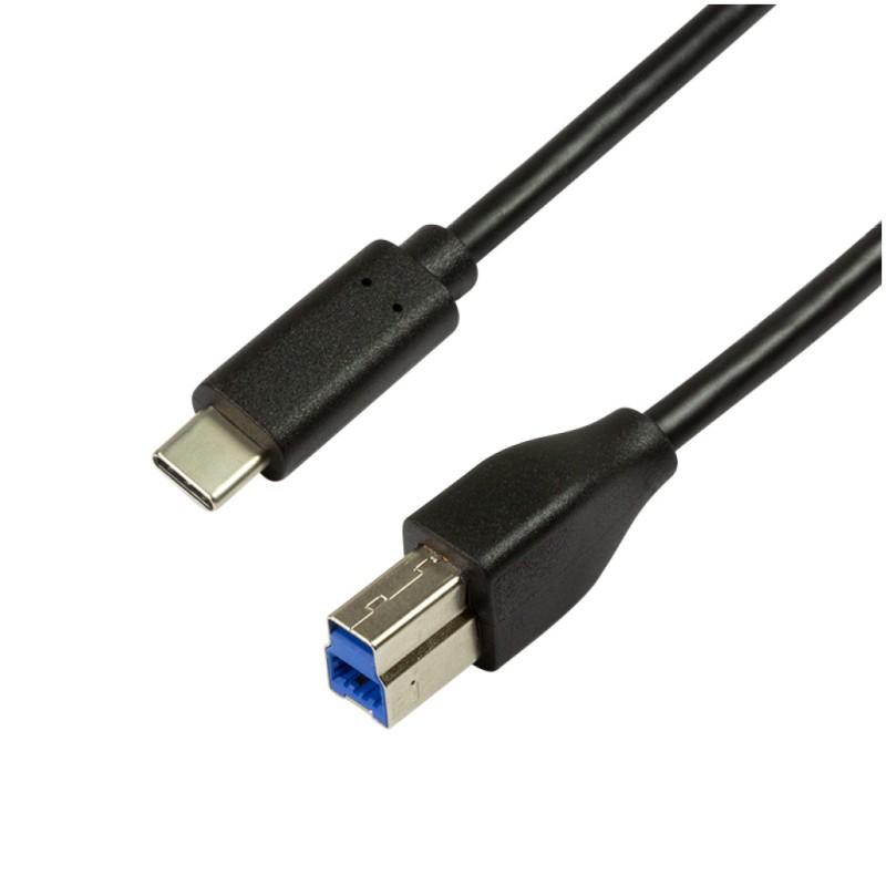 Kabel USB-C => USB B 3.2 Gen1x1 A 2,00m Logilink - črn (CU0163) EOLS-P LOGILINK Kabel USB-C => USB B 3.2 Gen1x1 A 2,00m Logilink - črn (CU0163) EOLS-P