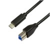 Kabel USB-C => USB B 3.2 Gen1x1 A 2,00m Logilink - črn (CU0163) EOLS-P LOGILINK Kabel USB-C => USB B 3.2 Gen1x1 A 2,00m Logilink - črn (CU0163) EOLS-P