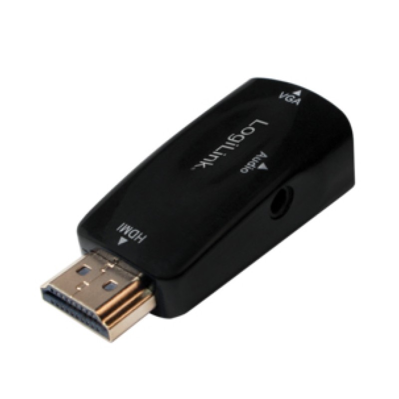 Adapter HDMI (m) => VGA (ž) + 3,5 audio adapter Logilink (CV0107) LOGILINK Adapter HDMI (m) => VGA (ž) + 3,5 audio adapter Logilink (CV0107)