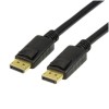 Kabel DisplayPort (m) => DisplayPort (m) 3,0m LogiLink dvojno oklopljen pozlačeni konektorji 8K@60Hz (CV0121) LOGILINK Kabel DisplayPort (m) => DisplayPort (m) 3,0m LogiLink dvojno oklopljen pozlačeni konektorji 8K@60Hz (CV0121)