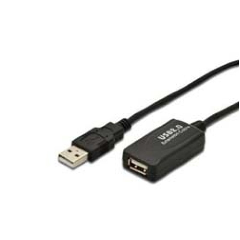 Kabel USB ojačevalnik s kablom 5m - aktivni Digitus DA-70130-4 Digitus Kabel USB ojačevalnik s kablom 5m - aktivni Digitus DA-70130-4