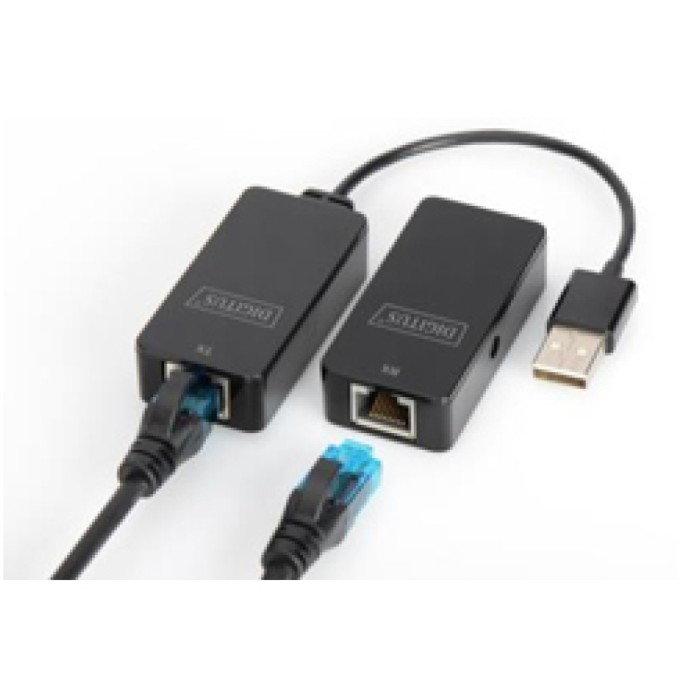 Podaljševalec signala - Line extender - LAN USB - do  50m Digitus (DA-70141)