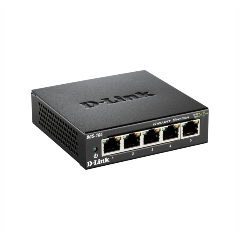 STIKALO 5-PORT D-link 100/1000 (DGS-105) D-link STIKALO 5-PORT D-link 100/1000 (DGS-105)
