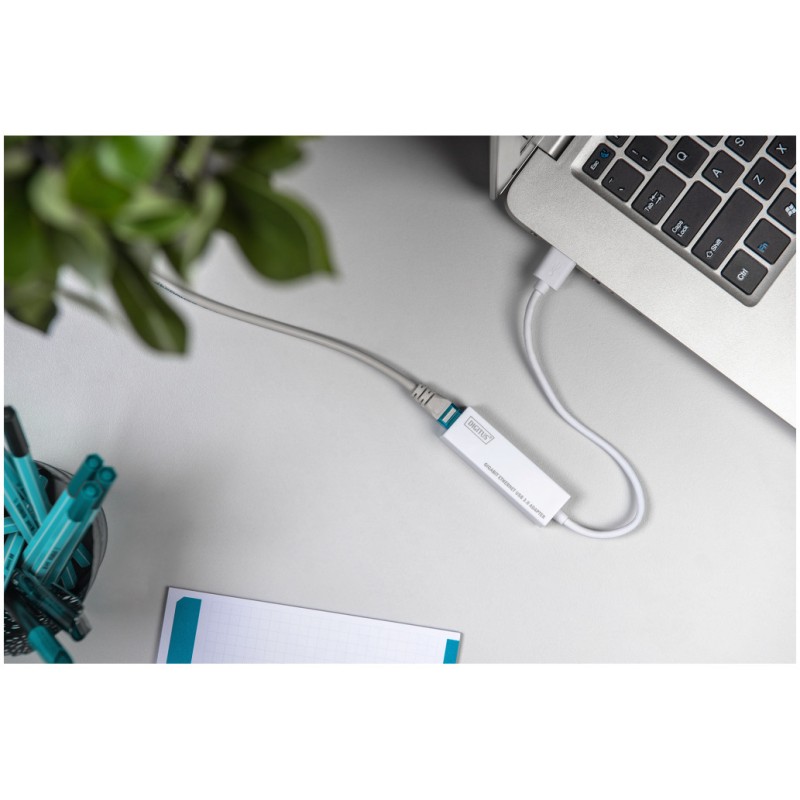 Mrežni adapter USB 3.0 => LAN RJ45 100/1000 Digitus (DN-3023) Digitus Mrežni adapter USB 3.0 => LAN RJ45 100/1000 Digitus (DN-3023)