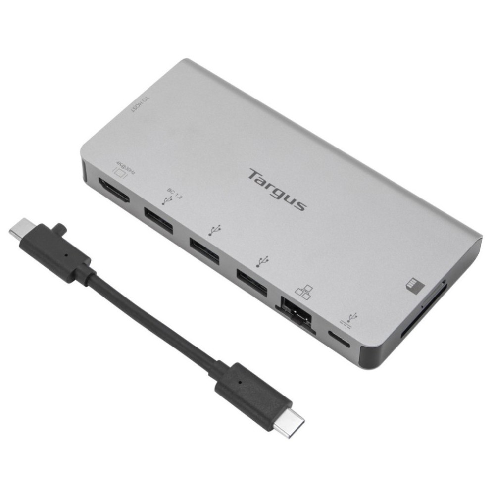 Priklopna postaja USB-C => Targus 3xUSB3.0 USB-C SD Čitalec HDMI ETH LAN RJ45 PD (100W) (DOCK414EU) Targus Priklopna postaja USB-C => Targus 3xUSB3.0 USB-C SD Čitalec HDMI ETH LAN RJ45 PD (100W) (DOCK414EU)