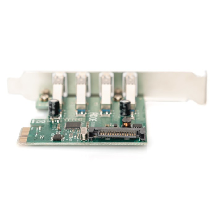 Kontroler PCI-Express => 4x USB 3.0 Digitus DS-30221 Kontroler PCI-Express => 4x USB 3.0 Digitus DS-30221