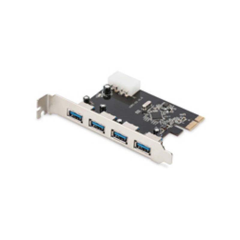 Kontroler PCI-Express => 4x USB 3.0 Digitus DS-30221 Digitus Kontroler PCI-Express => 4x USB 3.0 Digitus DS-30221