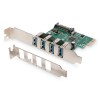 Kontroler PCI-Express => 4x USB 3.0 Digitus DS-30221 Digitus Kontroler PCI-Express => 4x USB 3.0 Digitus DS-30221