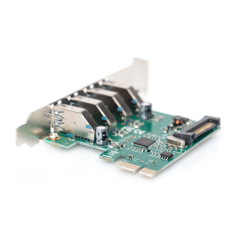 Kontroler PCI-Express => 4x USB 3.0 Digitus DS-30221 Digitus Kontroler PCI-Express => 4x USB 3.0 Digitus DS-30221
