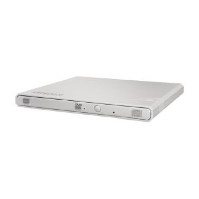 DVD-RW Externi Liteon EBAU108 8X USB slim zunanji zapisovalnik, bel DVD-RW Externi Liteon EBAU108 8X USB slim zunanji zapisovalnik, bel