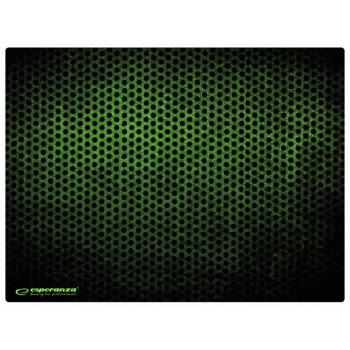 Podloga za miško Esperanza EGP103G Črna, zelena  400x300