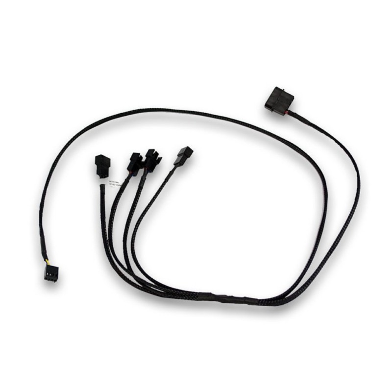 Splitter za ventilatorje EKWB 1x -> 4x4-pin + 1x MOLEX , črna (80cm) EKWB Splitter za ventilatorje EKWB 1x -> 4x4-pin + 1x MOLEX , črna (80cm)