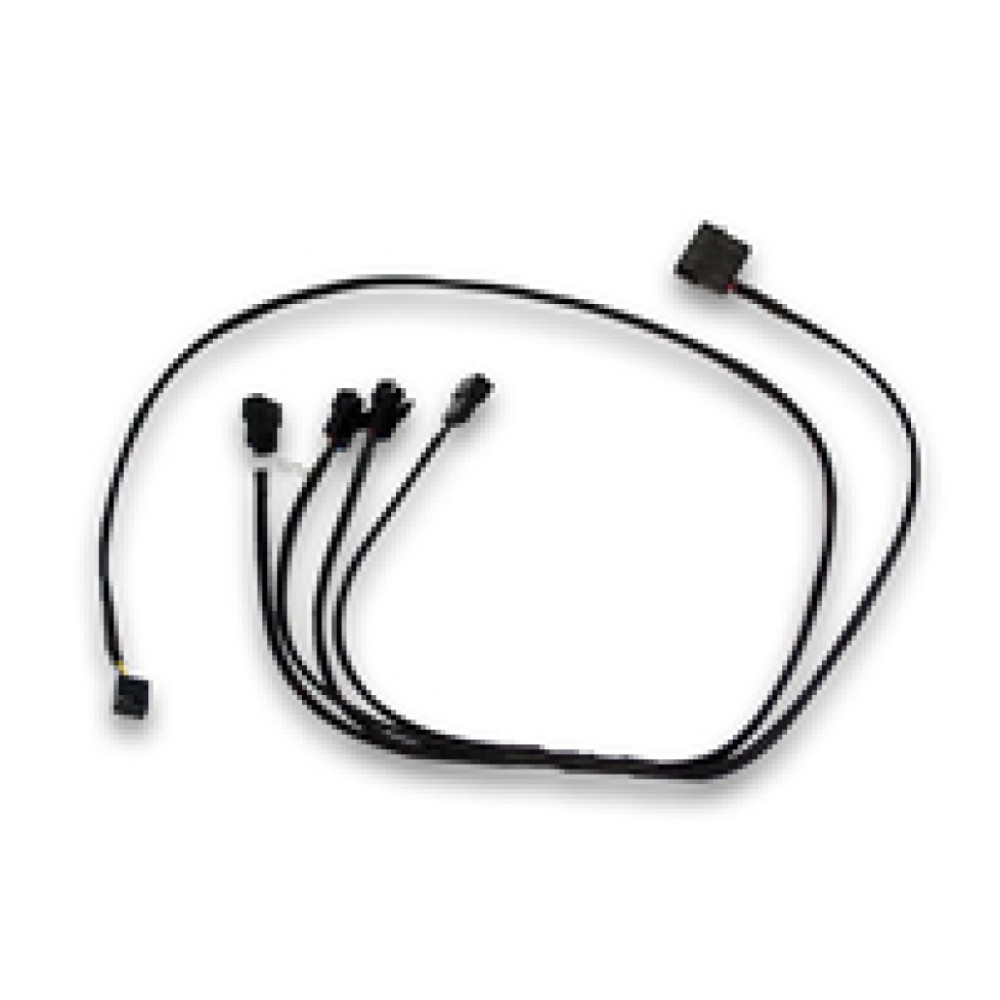 Splitter za ventilatorje EKWB 1x -> 4x4-pin + 1x MOLEX , črna (80cm) EKWB Splitter za ventilatorje EKWB 1x -> 4x4-pin + 1x MOLEX , črna (80cm)