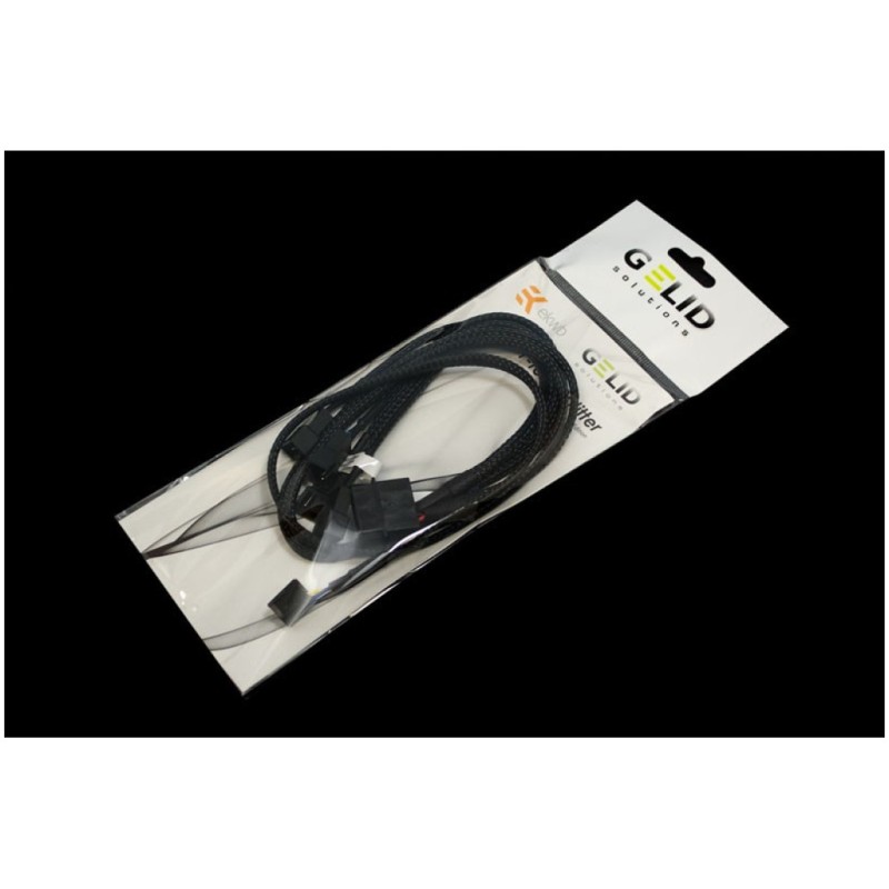 Splitter za ventilatorje EKWB 1x -> 4x4-pin + 1x MOLEX , črna (80cm) EKWB Splitter za ventilatorje EKWB 1x -> 4x4-pin + 1x MOLEX , črna (80cm)