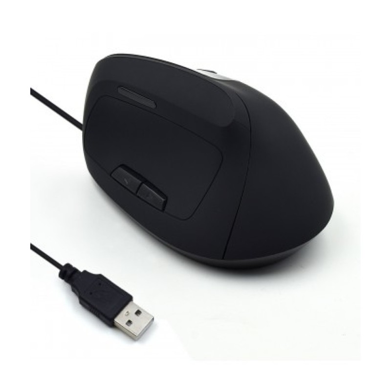 Miš Ewent USB optična Ergonomic Vertical 1800dpi črna (EW3157) Ewent Miš Ewent USB optična Ergonomic Vertical 1800dpi črna (EW3157)
