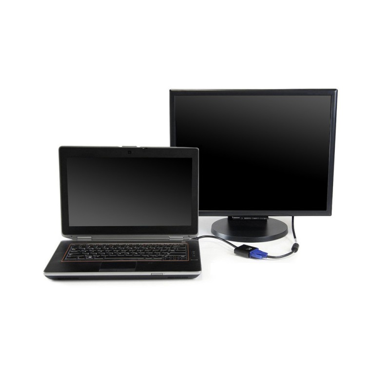 Adapter HDMI (m) => VGA (ž) 23cm Ewent EW9864 Ewent Adapter HDMI (m) => VGA (ž) 23cm Ewent EW9864