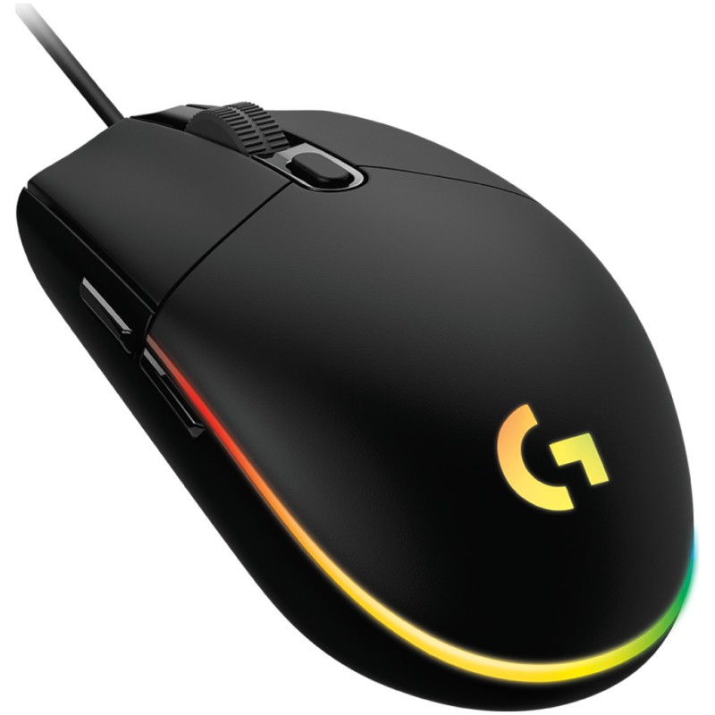 Miš Logitech USB optična Gaming G102 črna LightSync nano (910-005823) LOGITECH Miš Logitech USB optična Gaming G102 črna LightSync nano (910-005823)