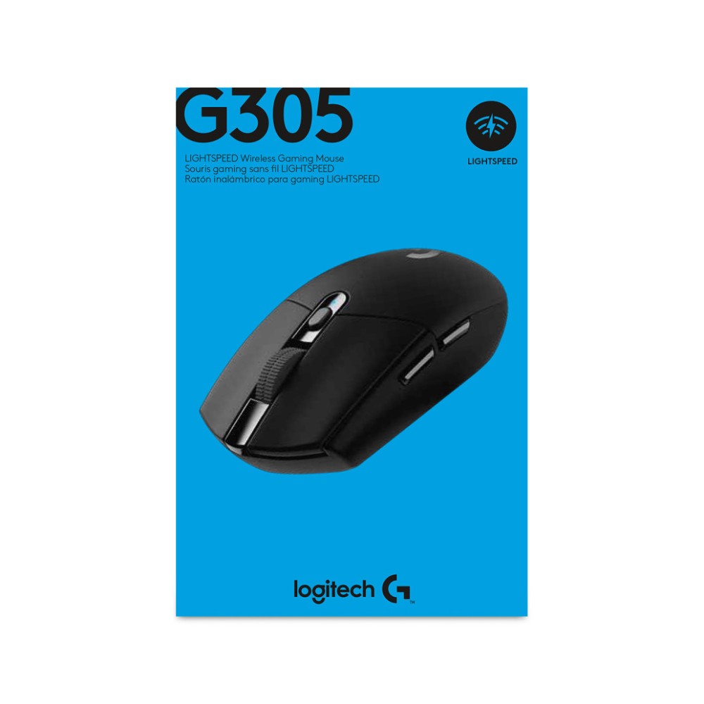 Miš  Logitech Gaming Brezžična G305 LightSpeed črna (910-005283)