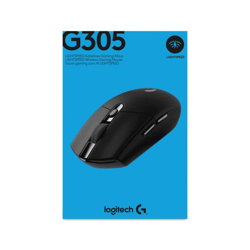 Miš Logitech brezžična G305 LightSpeed optična gaming LightSpeed 12000DPI črna (910-005282) LOGITECH Miš Logitech brezžična G305 LightSpeed optična gaming LightSpeed 12000DPI črna (910-005282)