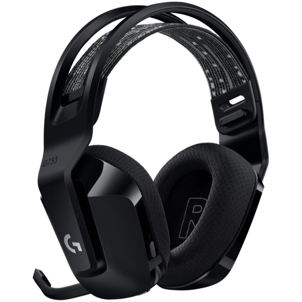 Slušalke gaming Logitech brezžične G733 Lightspeed 2,4Hz - črne (981-000864) LOGITECH Slušalke gaming Logitech brezžične G733 Lightspeed 2,4Hz - črne (981-000864)