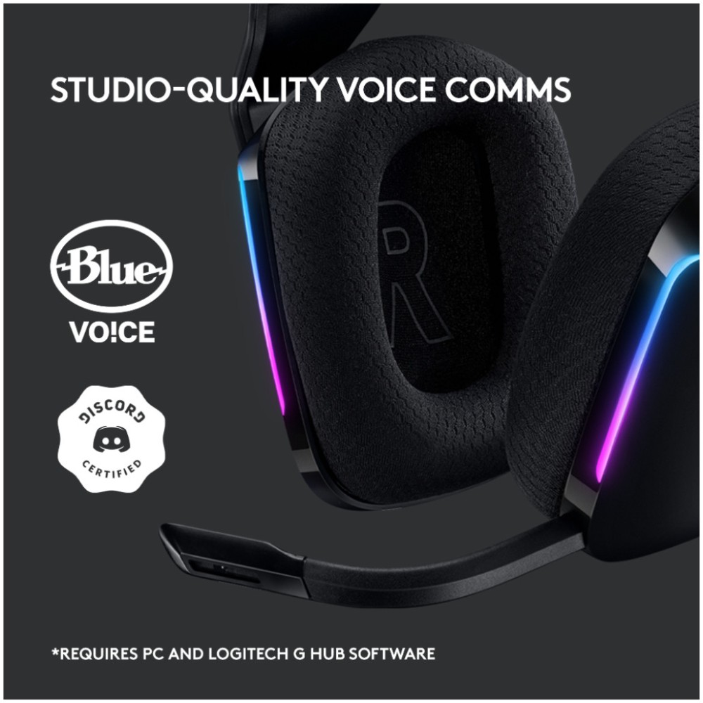 Slušalke gaming Logitech brezžične G733 Lightspeed 2,4Hz - črne (981-000864) LOGITECH Slušalke gaming Logitech brezžične G733 Lightspeed 2,4Hz - črne (981-000864)