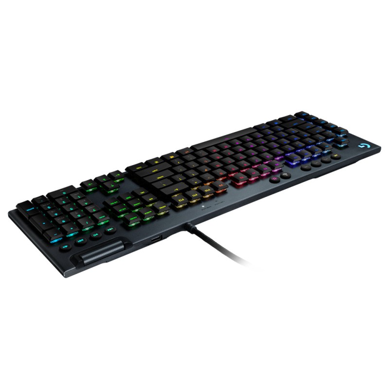 Gaming Tipkovnica Žična Logitech G815 Tactile US international | SLO gravura črna RGB (920-008992) LOGITECH Gaming Tipkovnica Žična Logitech G815 Tactile US international | SLO gravura črna RGB (920-008992)