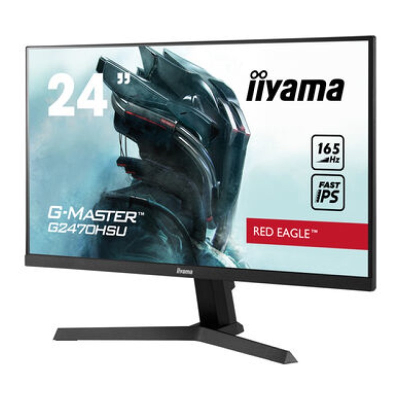 Monitor Iiyama 60,5 cm (23,8) GB2466HSU-B1 1920x1080 Curved Gaming 165Hz VA 1ms 2xHDMI DisplayPort 2xUSB2.0 HAS Zvočniki FreeSync Premium Iiyama Monitor Iiyama 60,5 cm (23,8) GB2466HSU-B1 1920x1080 Curved Gaming 165Hz VA 1ms 2xHDMI DisplayPort 2xUSB2.0 HAS Zvočniki FreeSync Premium