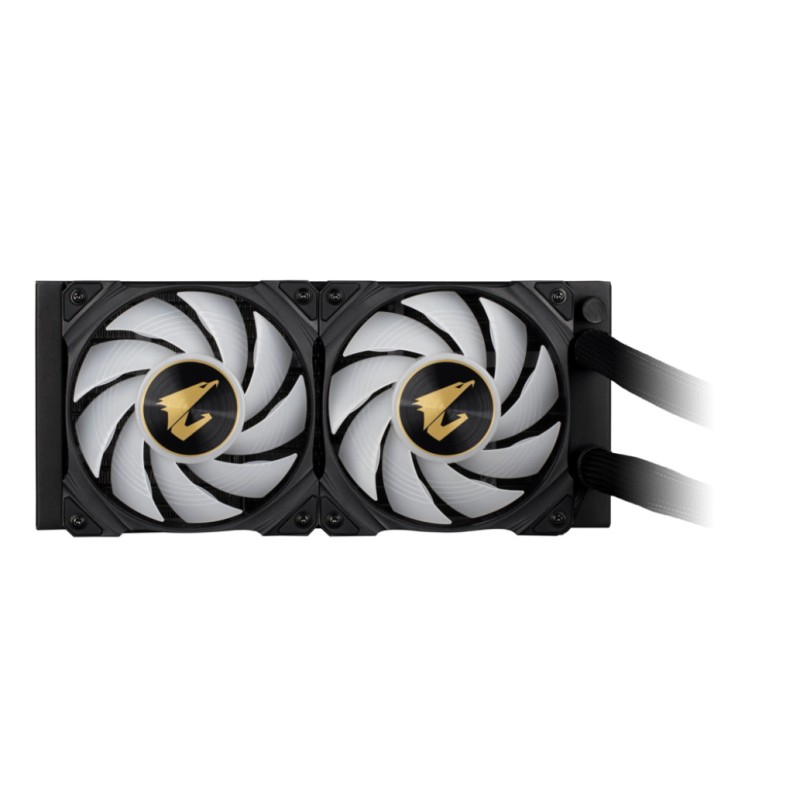 Vodno hlajenje Gigabyte AORUS WaterForce Cooler X240 - 240mm ARGB črna (GP-AWATERFORCEX240) GIGABYTE Vodno hlajenje Gigabyte AORUS WaterForce Cooler X240 - 240mm ARGB črna (GP-AWATERFORCEX240)